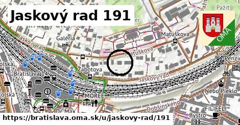 Jaskový rad 191, Bratislava