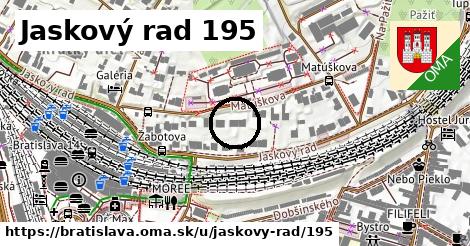 Jaskový rad 195, Bratislava