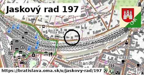 Jaskový rad 197, Bratislava