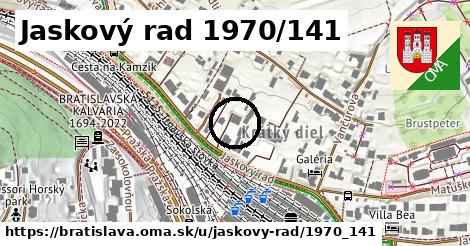 Jaskový rad 1970/141, Bratislava