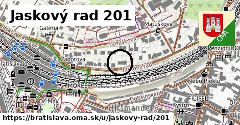 Jaskový rad 201, Bratislava