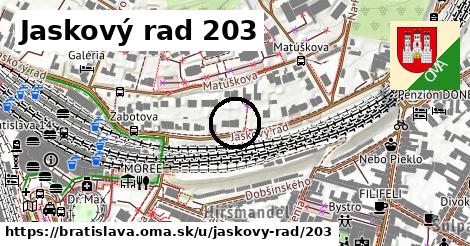 Jaskový rad 203, Bratislava