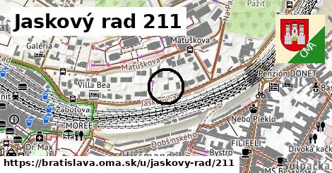 Jaskový rad 211, Bratislava