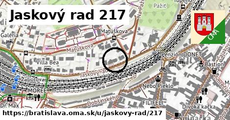 Jaskový rad 217, Bratislava