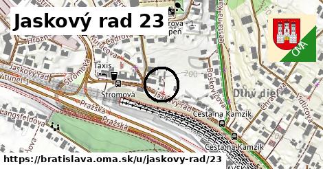 Jaskový rad 23, Bratislava
