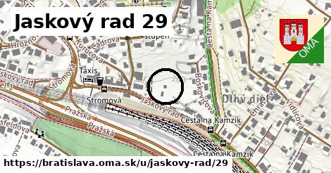Jaskový rad 29, Bratislava