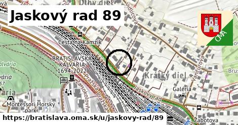 Jaskový rad 89, Bratislava