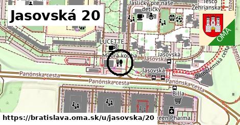 Jasovská 20, Bratislava
