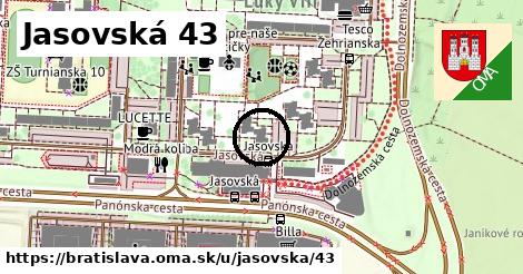 Jasovská 43, Bratislava