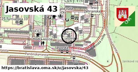 Jasovská 43, Bratislava