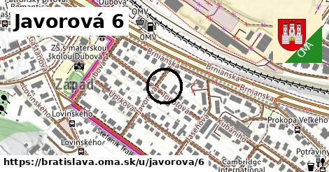 Javorová 6, Bratislava