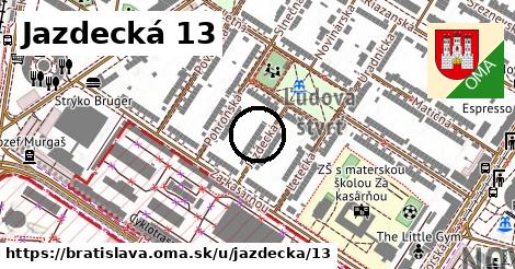 Jazdecká 13, Bratislava