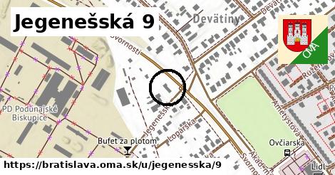 Jegenešská 9, Bratislava