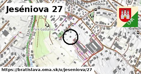 Jeséniova 27, Bratislava