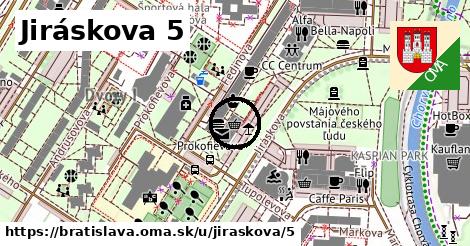 Jiráskova 5, Bratislava