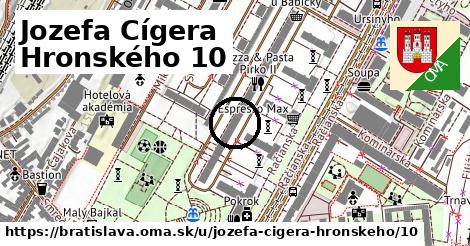 Jozefa Cígera Hronského 10, Bratislava