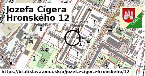 Jozefa Cígera Hronského 12, Bratislava