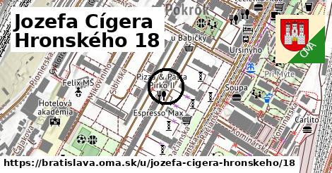 Jozefa Cígera Hronského 18, Bratislava