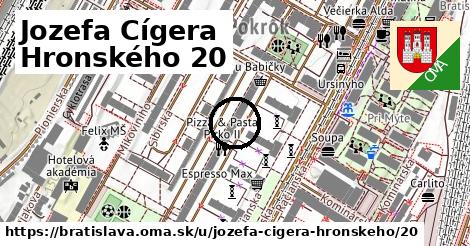 Jozefa Cígera Hronského 20, Bratislava