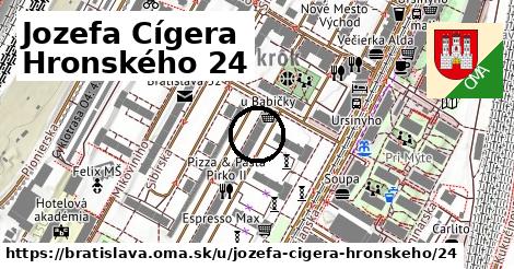 Jozefa Cígera Hronského 24, Bratislava