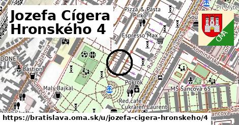 Jozefa Cígera Hronského 4, Bratislava