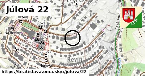 Júlová 22, Bratislava