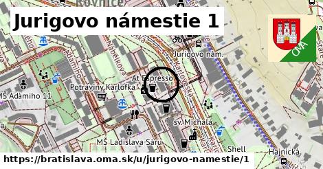 Jurigovo námestie 1, Bratislava