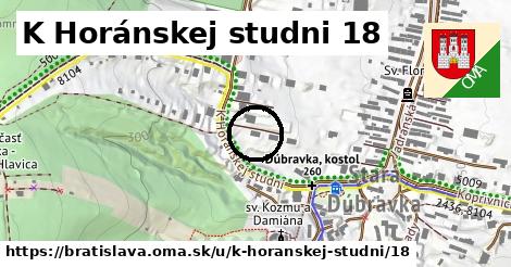 K Horánskej studni 18, Bratislava