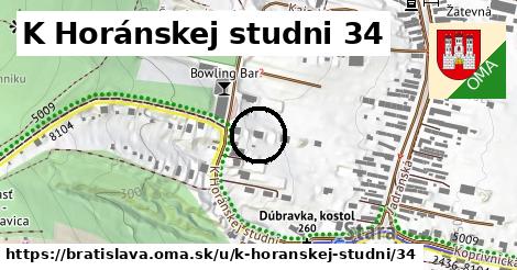 K Horánskej studni 34, Bratislava