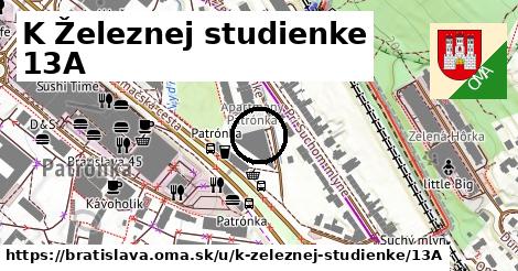 K Železnej studienke 13A, Bratislava