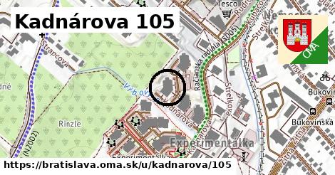 Kadnárova 105, Bratislava