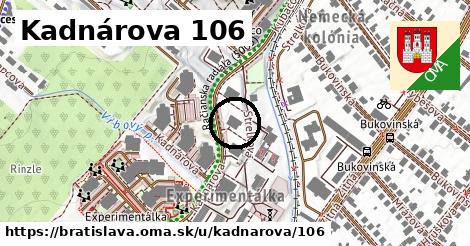 Kadnárova 106, Bratislava