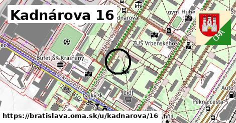 Kadnárova 16, Bratislava