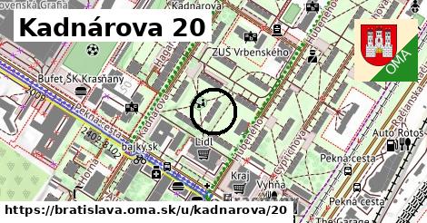 Kadnárova 20, Bratislava