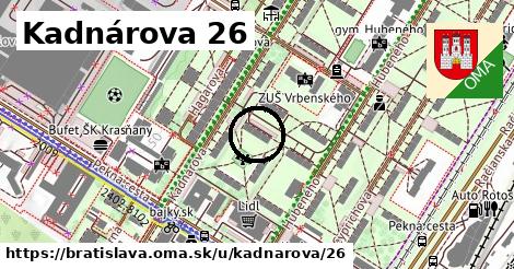 Kadnárova 26, Bratislava