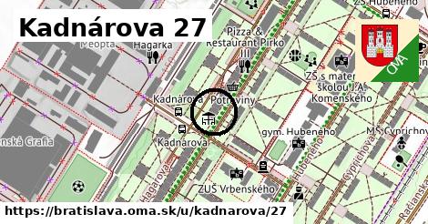 Kadnárova 27, Bratislava