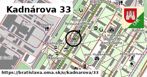 Kadnárova 33, Bratislava