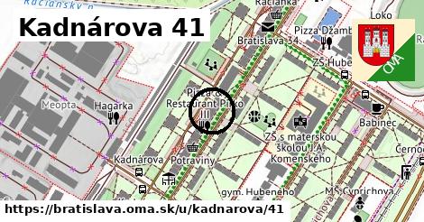 Kadnárova 41, Bratislava