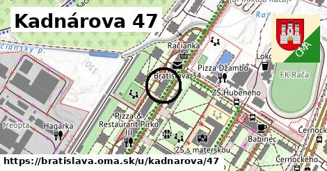 Kadnárova 47, Bratislava