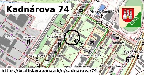 Kadnárova 74, Bratislava