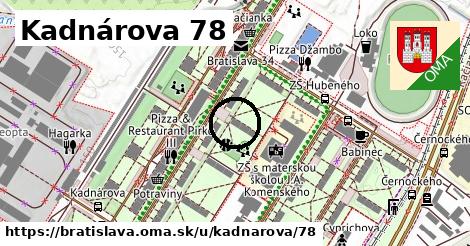 Kadnárova 78, Bratislava
