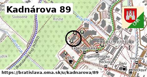 Kadnárova 89, Bratislava