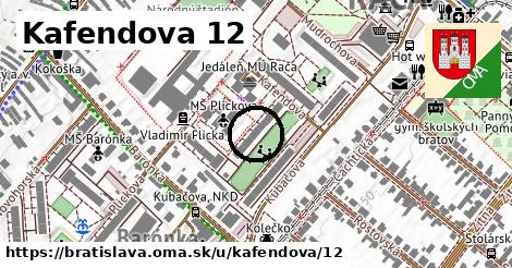 Kafendova 12, Bratislava