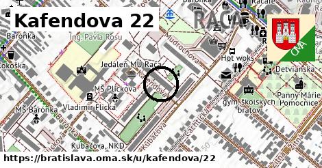 Kafendova 22, Bratislava