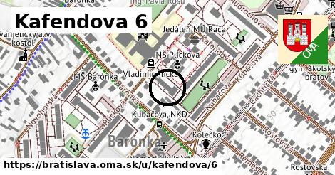 Kafendova 6, Bratislava