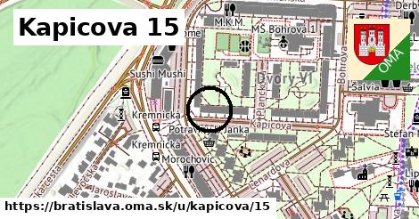 Kapicova 15, Bratislava