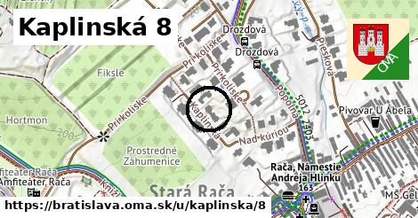 Kaplinská 8, Bratislava