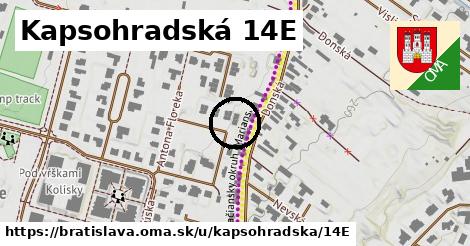 Kapsohradská 14E, Bratislava