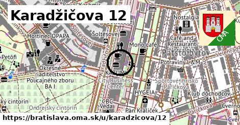 Karadžičova 12, Bratislava