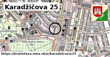 Karadžičova 25, Bratislava